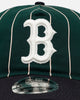 New Era Boston Red Sox 'Pinstripe' 9FORTY A-Frame Snapback Dark Green