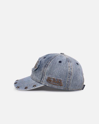 Von Dutch OG Stripes Denim Dad Strapback Denim