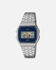 Casio A159WEVJ-2D Watch Silver/Blue