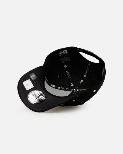 New Era Las Vegas Raiders 'Black Satin Hearts' 9FORTY A-Frame Snapback Black