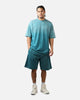 American Thrift Fleece Shorts Washed Teal