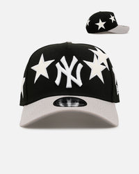 New Era New York Yankees 'Stars' 9FORTY A-Frame Snapback Black/Grey