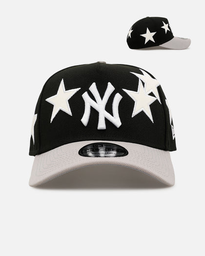 New Era New York Yankees 'Stars' 9FORTY A-Frame Snapback Black/Grey