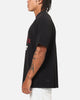 Saint Morta Regal Scripture Boxy T-Shirt Black Acidwash