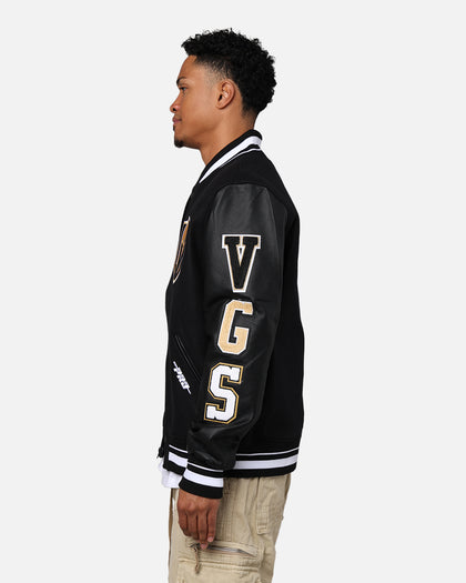 Pro Standard Vegas Golden Knights Wool Varsity Jacket Black