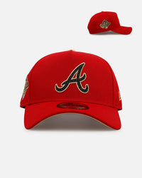 New Era Atlanta Braves 'Year Of The Snake' 9FORTY A-Frame Snapback Red/Gold