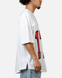 Carre Hitta Grid Iron T-Shirt Off White/Red