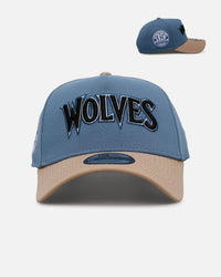 New Era Minnesota Timberwolves 'Easy Breezy' 9FORTY A-Frame Snapback Blue/Tan