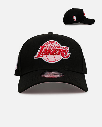 New Era Los Angeles Lakers 'Black And Pink' 9FORTY A-Frame Snapback Black/Pink