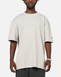 Champion Heritage New Script T-Shirt Iron Grey