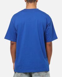 Bleacher Athletic Parramatta Eels NRL Embroidered Logo T-Shirt Blue