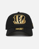 New Era Cincinnati Bengals 'NFL Black & Gold Embroidery' 9FORTY A-Frame Snapback Black/Gold