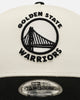 New Era Golden State Warriors 'Easy Chrome Black' 9FORTY A-Frame Snapback Chrome/Black