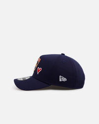 New Era Florida Panthers 'Team Color Hearts' 9FORTY A-Frame Snapback Official Team Color