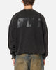 Pro Standard Chicago Bulls 'Wash Vanguard' Fleece Crewneck Washed Black