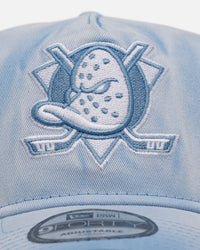 New Era Anaheim Ducks 'Hopeless Romantic' 9FORTY A-Frame Snapback Sky Blue
