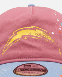 New Era Los Angeles Chargers 'Seasoned' 9FORTY A-Frame Strapback Pink/Blue