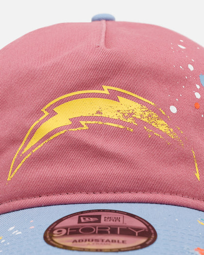 New Era Los Angeles Chargers 'Seasoned' 9FORTY A-Frame Strapback Pink/Blue