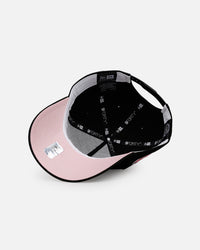 New Era New York Rangers 'Black And Pink' 9FORTY A-Frame Snapback Black/Pink