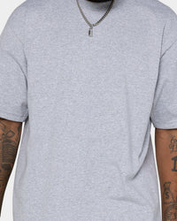 Shaka Wear Max Heavyweight Short Sleeve T-Shirt Heather Grey