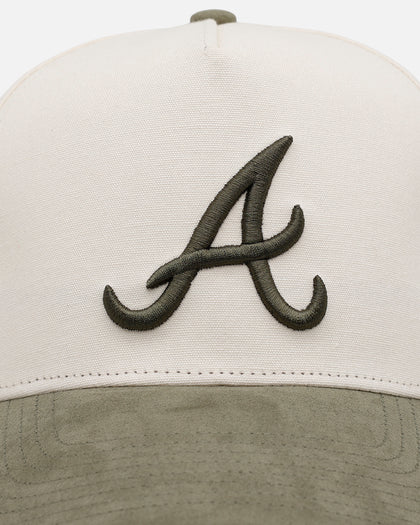 47 Brand Atlanta Braves 'Bottle Green 2.0' 47 Offside Snapback Natural