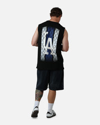 New Era Los Angeles Dodgers Muscle T-Shirt Black