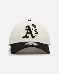 New Era Oakland Athletics 'Paisley Hit' 9FORTY A-Frame Snapback Chrome White/Black