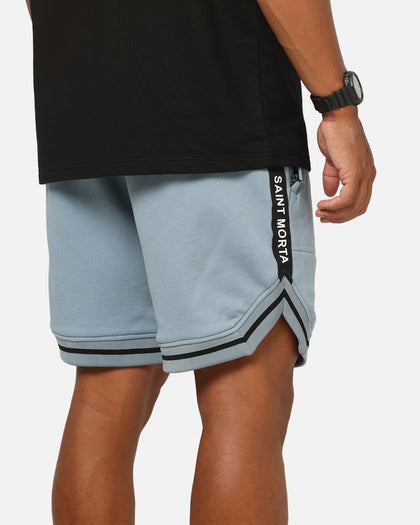 Saint Morta Icon X Fleece Shorts Denim Blue