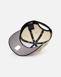 New Era Vegas Golden Knights 'Team Color Visor' 9FORTY A-Frame Snapback Chrome/Official Team Color