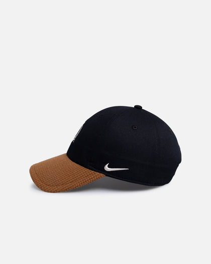 Nike Club Unstructured Knit Strapback Cap Black/Brown