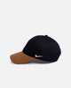 Nike Club Unstructured Knit Strapback Cap Black/Brown