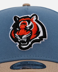 New Era Cincinnati Bengals 'Easy Breezy' 9FORTY A-Frame Snapback Blue/Tan