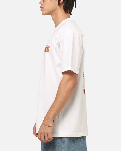 Mitchell & Ness Queensland Maroons 27 X Series Vintage T-Shirt White
