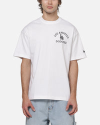 New Era Los Angeles Dodgers MLB Old School T-Shirt White