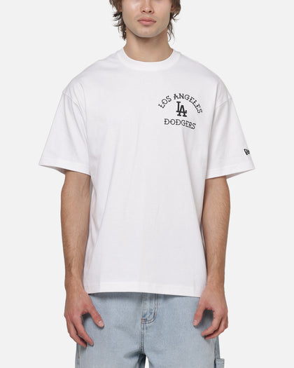 New Era Los Angeles Dodgers MLB Old School T-Shirt White