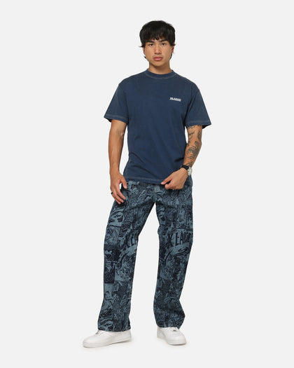 X-Large Comic II T-Shirt Navy
