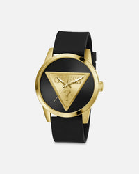 Guess Mainline Women's Badge Watch Black/Gold