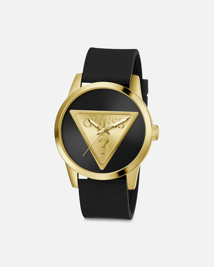 Guess Mainline Women's Badge Watch Black/Gold