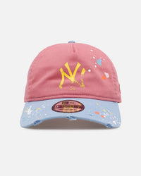 New Era New York Yankees 'Seasoned' 9FORTY A-Frame Strapback Pink/Blue