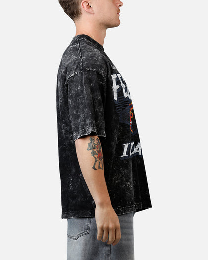 New Era Indiana Fever Boxy Essentials T-Shirt Washed Black