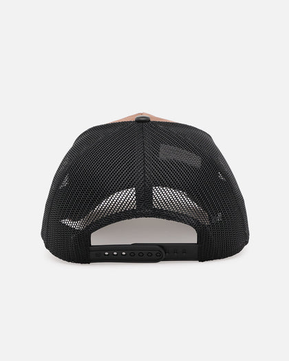 47 Brand Anaheim Ducks 'Tonal Suede' '47 Offside Trucker Snapback Chocolate