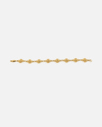 Saint Morta Chrome Cross Bracelet Gold