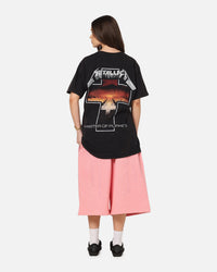 Metallica Master Of Puppets T-Shirt Black Wash