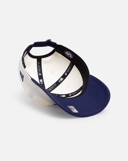 New Era Geelong Cats 'AFL 26 2 Tone Heritage' 9TWENTY Strapback White