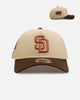 New Era San Diego Padres 'Vintage' 9FORTY A-Frame Snapback Vegas Gold