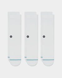 Stance Icon 3 Pack White