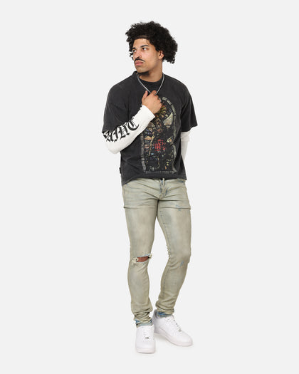 Saint Morta Kingdomcome Long Sleeve T-Shirt Vintage Black
