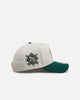 New Era Milwaukee Brewers 'Team Color Visor' 9FORTY A-Frame Snapback Chrome/Official Team Color