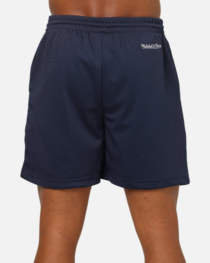 Mitchell & Ness Dallas Cowboys Arch Script Shorts Navy