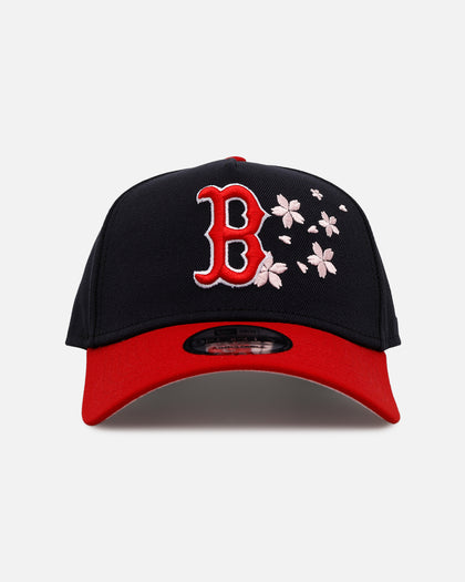 New Era Boston Red Sox 'Cherry Blossoms' 9FORTY A-Frame Snapback Official Team Color